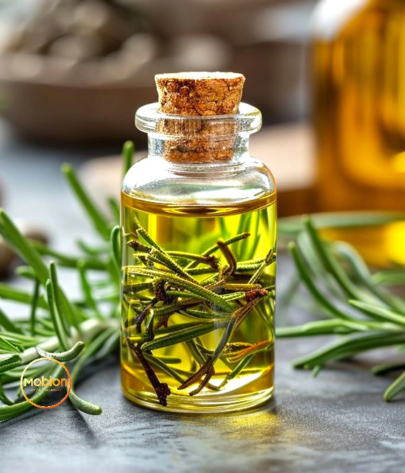 روغن و گیاه رزماری مناسب جهت رشد مو