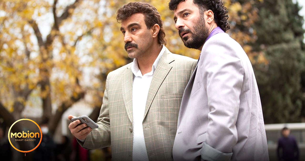 پشت صحنه فیلم سینمایی زود پز بازیگری نوید محمدزاده و محسن تنابنده